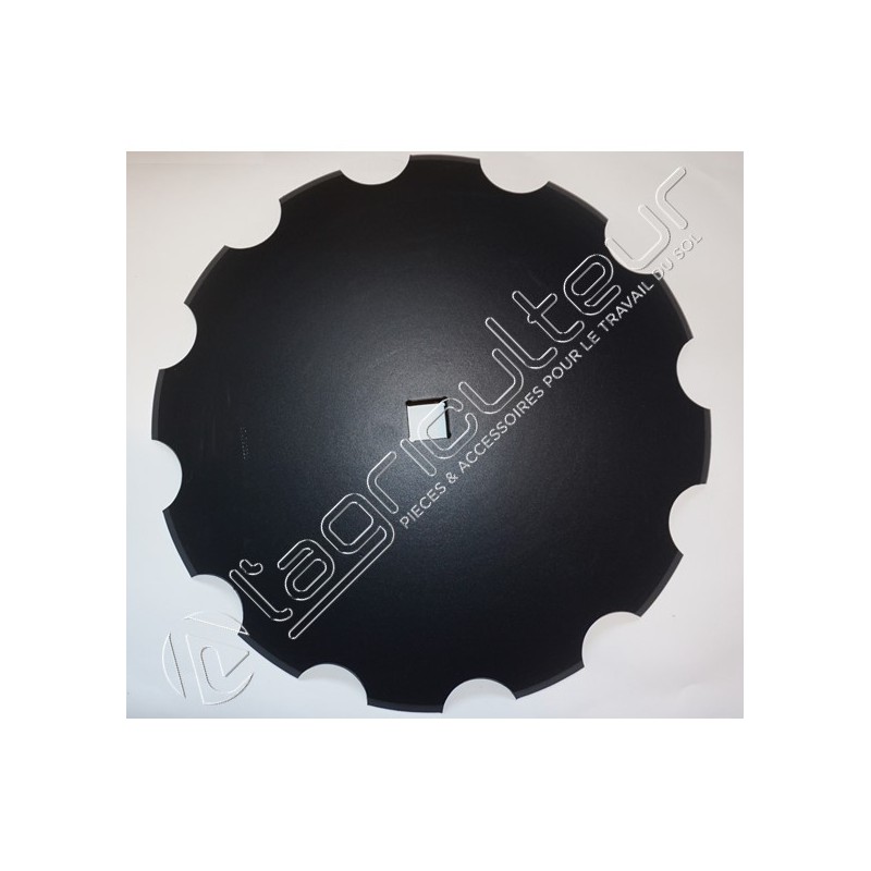 Disque de Déchaumeur 660X6 TC41 - R610 - Crénelé - Gregoire Besson