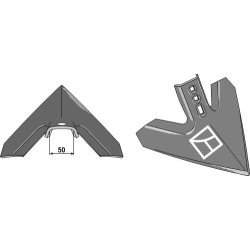 Soc triangulaire 450mm - Lemken Achat