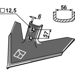 Soc triangulaire 305mm - Flexi-Coil
