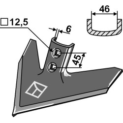 Soc triangulaire 254mm - Treffler