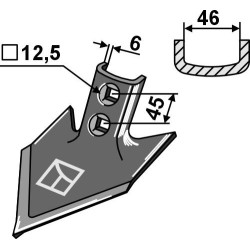 Soc triangulaire 100mm - Case IH - 1547095C2