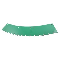 Lame de scie - droite - revêtement carbure de tungstène - John Deere - LCA78237