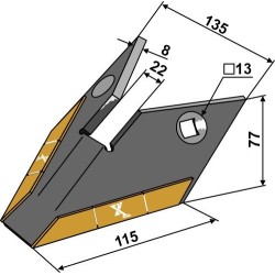 Aileron Hi Lift - Carbure - Simba