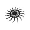 roue étoile, compl. avec bague - Yetter