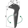 Dent pour herses rotatives 300mm, gauche - Regent - EB00601842