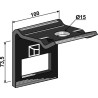 Bride de fixation pour dent 70x12 - Einböck - 15-168