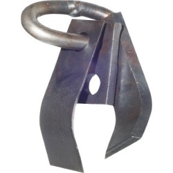 Couteau-Y avec maillon de chaîne et éclisse de fixation - Kubota