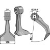 Marteau broyeur 110x38mm - Berti - MT/3507