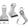 Marteau Broyeur 85x40mm - PTA - Talex