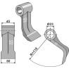 Marteau broyeur 50x45mm - GreenTec - 9040152