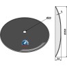 Disque de semoir Ø359x3 - Howard - 73000107255