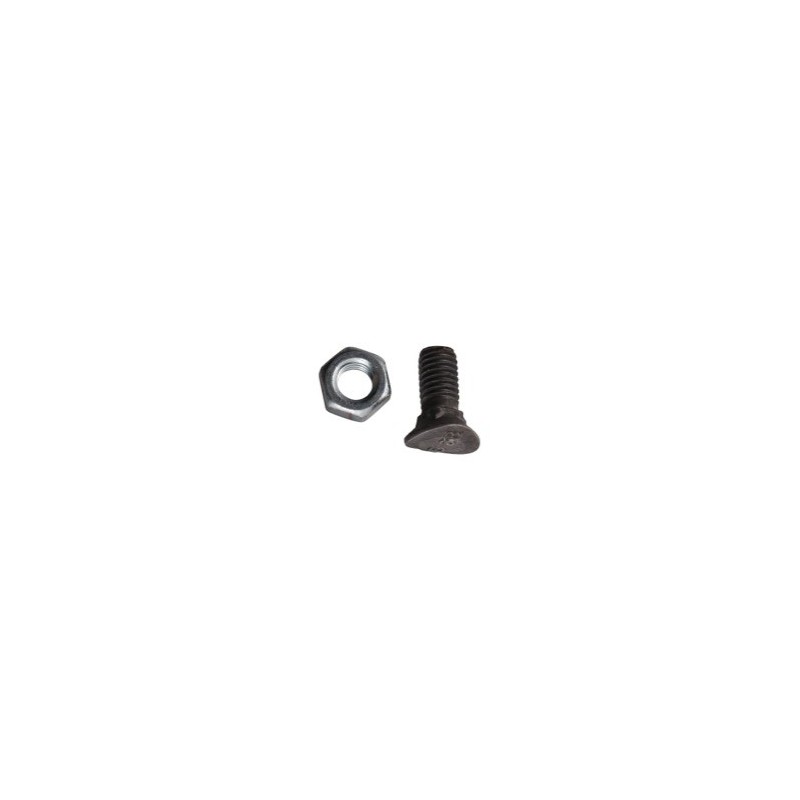 Boulon de cultivateur - M8x20 - 6.8
