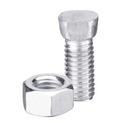 Boulon de charrue 1/2''UNCx36 avec écrou hexagonal