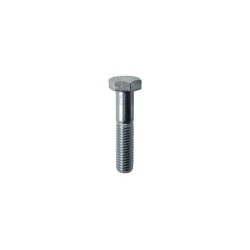Boulons à tête hexagonale M12x1,75x55 sans écrou - Galvanisées