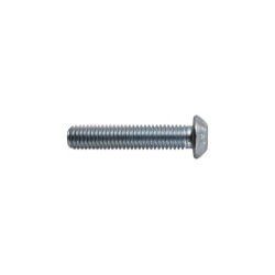 Boulon à tête bombée M8x1,25x40 avec six pans creux avec écrou