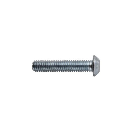 Boulon à tête bombée M8x1,25x40 avec six pans creux avec écrou