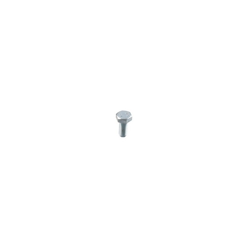 Boulon à tête hexagonale M10x1,5x25 sans écrou - Galvanisées