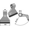 Marteau broyeur 120x40mm - PTA - Kuhn - JX138919