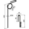 Griffe de Semoir Ø10mm - Rampelmann