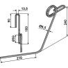 Griffe de semoir Ø12mm - Kuhn - 53039100