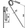 Griffe de semoir Ø7mm - Kuhn - 53043800