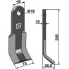Couteau-Y 200x50mm - Maletti - MAY030023