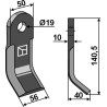 Couteau-Y 140,5x50mm - Maletti - MAY020012