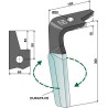 Dent pour herses rotatives (DURAFACE) 300mm, droit - Amazone - 965779
