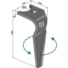 Dent pour herses rotatives, gauche - Kuhn - K2507080