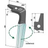 Dent pour herses rotatives (DURAFACE) 300mm, gauche - Amazone - 954427