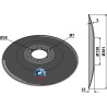 Disque de semoir Ø301x3 - Sulky - 680108