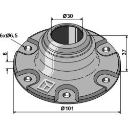 corps de palier - Kuhn - K3639590