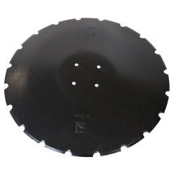 Disque bombé Ø510x5 - crénelé - Forges de Niaux