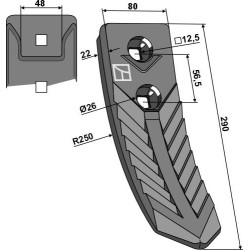 Pointe - forgée - Alpego - MKOA00305