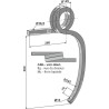 Dent double spire, gauche - Vogel u. Noot - 884595