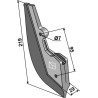 Soc de semoir - Kuhn - BNB0023
