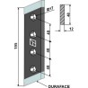 Couteau pour épandeur à fumier DURAFACE - droit - Tebbe - 61310