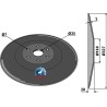 Disque de semoir Ø327x3 - Kuhn - N3504300