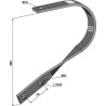 Dent 40x8 - droite - Lemken - 35310032