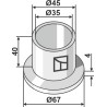 Entretoise nylon