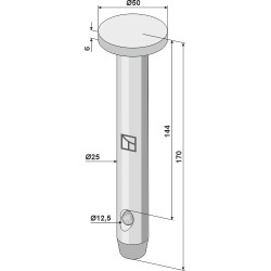 Broche à poignée - Great Plains - P00713