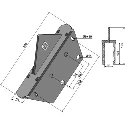 Brise mottes - Alpego - E01587 / C20A00233