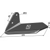 Soc à ailette 275mm - gauche - Alpego - MKOA00280