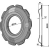 Roue - crénelée - Kuhn