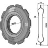 Roue - crénelée - Kuhn