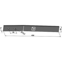 Lame pour rouleau - Kerner - 03-018.101