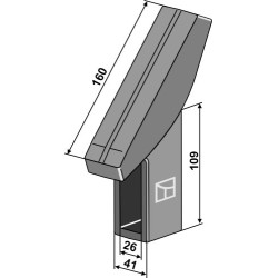 Protection d'usure - Evers Agro - 990364