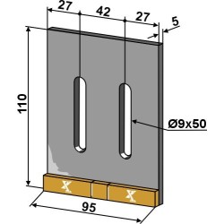 Racloir - Carbure - Maschio / Gaspardo - 26100667