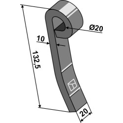 Fléau 132,5x20mm - Maletti - A137177700