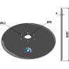 Disque de semoir Ø382x4 - Becker